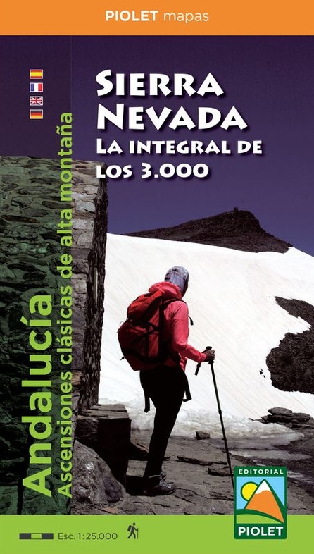Sierra Nevada | wandelkaart 1:25.000 9788412689051 Editorial Piolet Wandelkaarten Prov. Málaga & Granada, Grazalema, Sierra Nevada Sierra Nevada | wandelkaart 1:25.000 9788412689051 Editorial Piolet Wandelkaarten Prov. Málaga & Granada, Grazalema, Sierra Nevada
