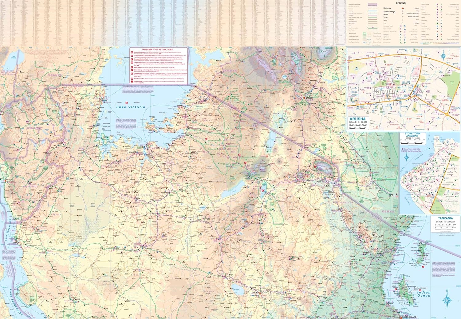 ITM Kilimanjaro wandelkaart 1:63.000 | Noord-Tanzania wegenkaart 1:1.300.000 9781771294195 International Travel Maps Landkaarten en wegenkaarten, Wandelkaarten Tanzania, Zanzibar ITM Kilimanjaro wandelkaart 1:63.000 | Noord-Tanzania wegenkaart 1:1.300.000 9781771294195 International Travel Maps Landkaarten en wegenkaarten, Wandelkaarten Tanzania, Zanzibar