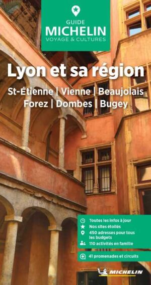 reisgids Lyon et sa région | Michelin guide vert 9782067261891  Michelin Guides Verts (en Français!)  Reisgidsen Lyon en omgeving