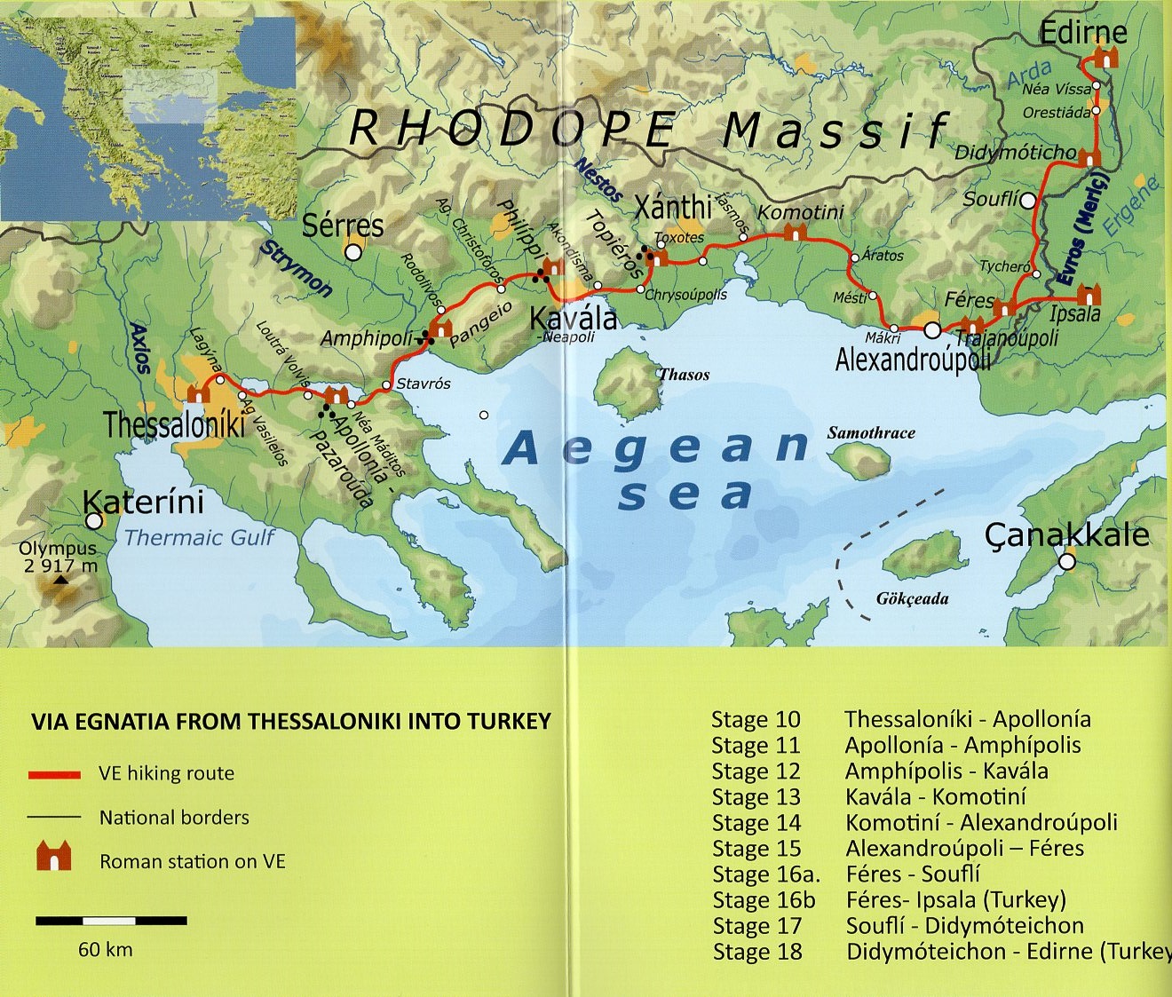 The Via Egnatia Hiking Trail vol. 2: from Thessaloniki into Turkey 9789082197310 Marietta van Attekum en Holger de Bruin Via Egnatia Foundation Meerdaagse wandelroutes, Wandelgidsen Noord-Griekenland The Via Egnatia Hiking Trail vol. 2: from Thessaloniki into Turkey 9789082197310 Marietta van Attekum en Holger de Bruin Via Egnatia Foundation Meerdaagse wandelroutes, Wandelgidsen Noord-Griekenland