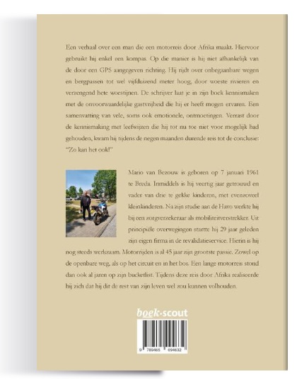 Afrika, meer dan zand alleen | Mario van Bezouw 9789465094632 Mario van Bezouw Boekscout Motorsport, Reisverhalen & literatuur Afrika Afrika, meer dan zand alleen | Mario van Bezouw 9789465094632 Mario van Bezouw Boekscout Motorsport, Reisverhalen & literatuur Afrika