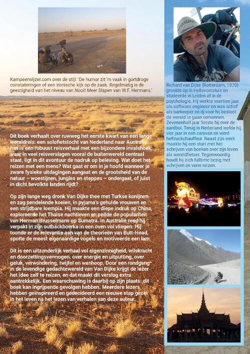 Vinnig meppen met een bos tulpen | Richard van Dijke 9789465113609 Richard van Dijke Pumbo Fietsreisverhalen Wereld als geheel Vinnig meppen met een bos tulpen | Richard van Dijke 9789465113609 Richard van Dijke Pumbo Fietsreisverhalen Wereld als geheel