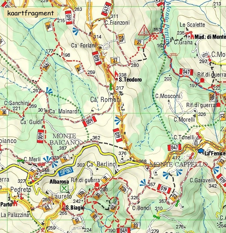 ESC-97 Valconca | wandelkaart 1:25.000 9791280163462 Escursionista Carta dei Sentieri 1:25.000 Wandelkaarten Bologna, Emilia-Romagna, De Marken ESC-97 Valconca | wandelkaart 1:25.000 9791280163462 Escursionista Carta dei Sentieri 1:25.000 Wandelkaarten Bologna, Emilia-Romagna, De Marken