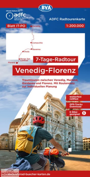ADFC-Blatt IT-PO Venetië-Florence | fietskaart 1:200.000 9783969902455 ADFC / BVA Radtourenkarten 1:150.000 Fietskaarten Bologna, Emilia-Romagna ADFC-Blatt IT-PO Venetië-Florence | fietskaart 1:200.000 9783969902455 ADFC / BVA Radtourenkarten 1:150.000 Fietskaarten Bologna, Emilia-Romagna