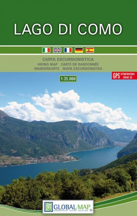 Lago di Como | wandelkaart 1:35.000 8052275704598 Global Map Wandelkaarten Milaan, Lombardije, Italiaanse Meren Lago di Como | wandelkaart 1:35.000 8052275704598 Global Map Wandelkaarten Milaan, Lombardije, Italiaanse Meren