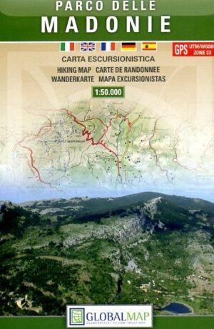 wandelkaart Parco delle Madonie wandelkaart 1:50.000 8052275704710  Global Map   Wandelkaarten Sicilië