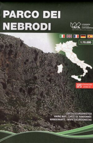 wandelkaart Parco dei Nebrodi 1:50.000 8052275704727  Global Map   Wandelkaarten Sicilië