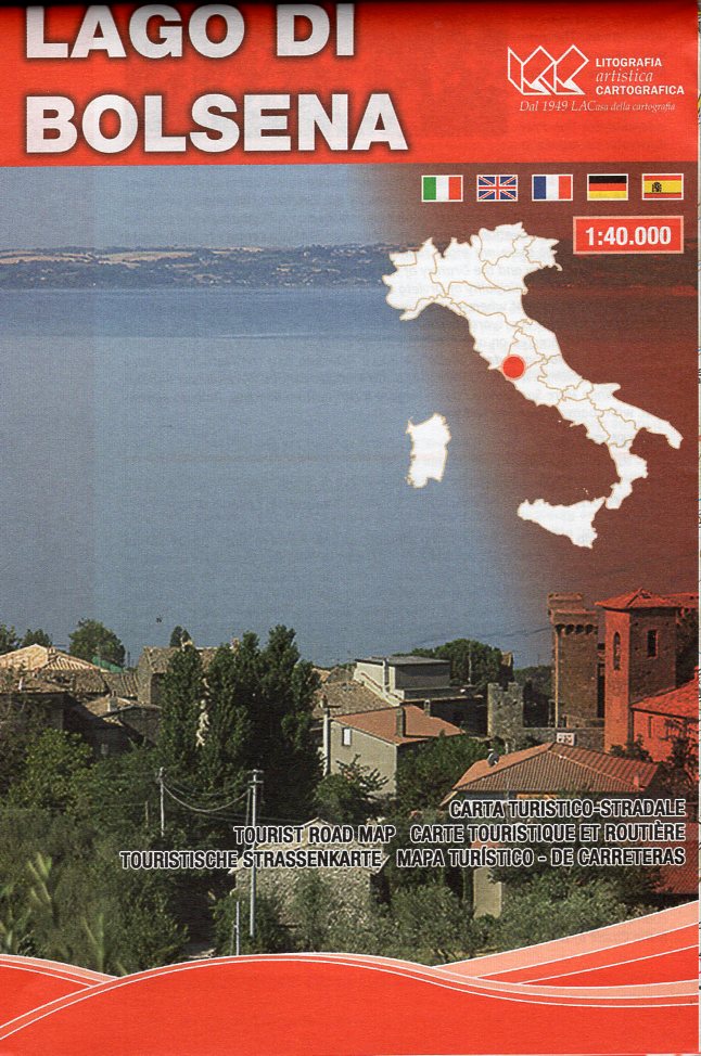 Lago di Bolsena 1:40.000 8052275707285 Global Map Wandelkaarten Rome, Lazio Lago di Bolsena 1:40.000 8052275707285 Global Map Wandelkaarten Rome, Lazio