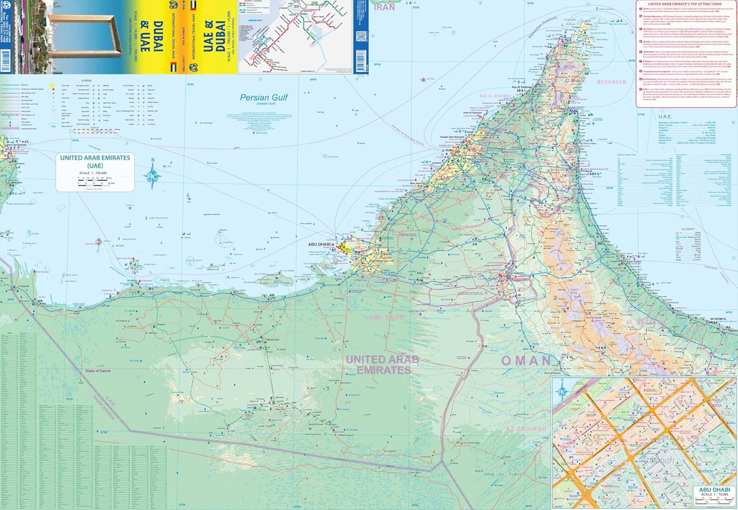 ITM Dubai | landkaart, autokaart, stadsplattegrond 1:15.000 9781771292368 International Travel Maps Landkaarten en wegenkaarten, Stadsplattegronden Dubai, Abu Dhabi ITM Dubai | landkaart, autokaart, stadsplattegrond 1:15.000 9781771292368 International Travel Maps Landkaarten en wegenkaarten, Stadsplattegronden Dubai, Abu Dhabi