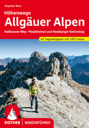 wandelgids Allgäuer Alpen Höhenwege Rother Wanderführer 9783763331208  Bergverlag Rother RWG  Meerdaagse wandelroutes, Wandelgidsen Beierse Alpen, Zwitserland en Oostenrijk (en Alpen als geheel)