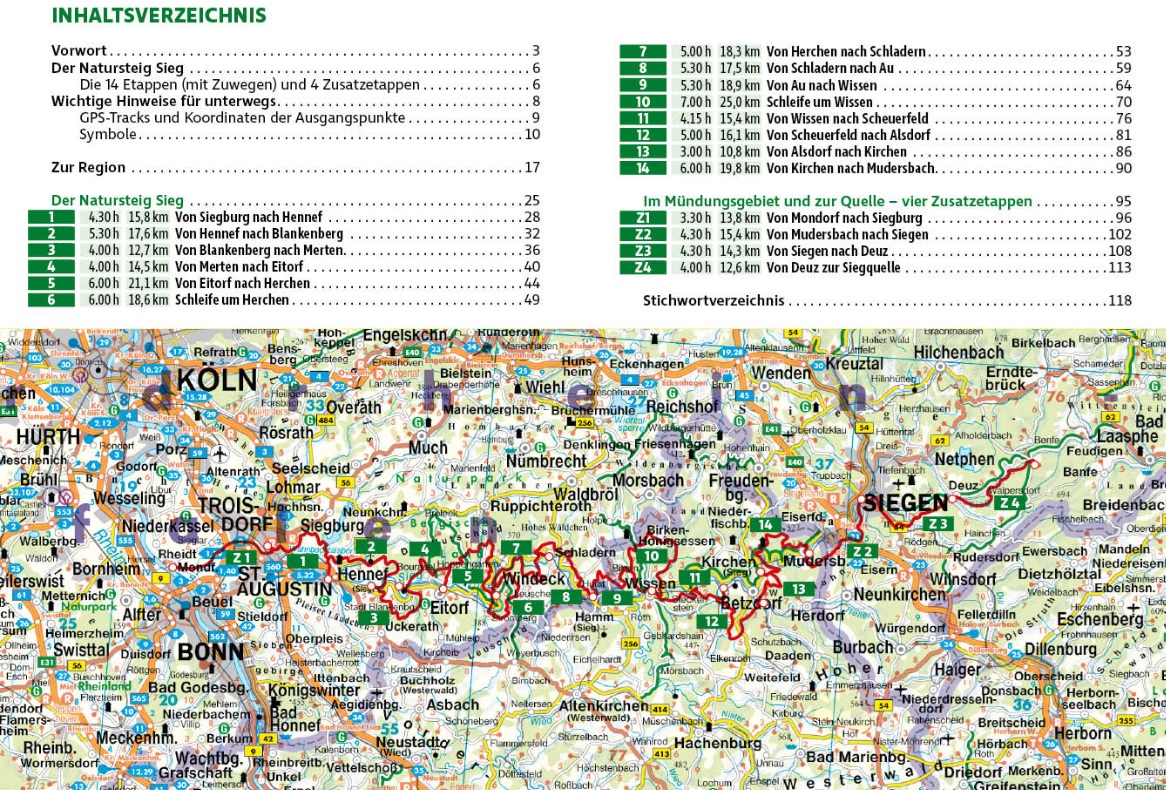 wandelgids Natursteig Sieg Rother Wanderführer 9783763347476 Bergverlag Rother RWG Wandelgidsen Düsseldorf, Wuppertal & Bergisches Land wandelgids Natursteig Sieg Rother Wanderführer 9783763347476 Bergverlag Rother RWG Wandelgidsen Düsseldorf, Wuppertal & Bergisches Land