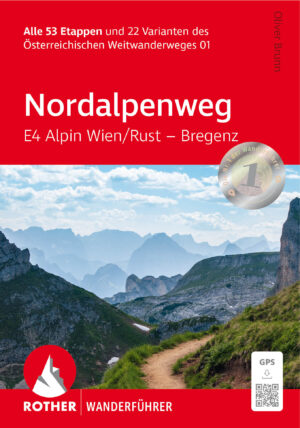 wandelgids Nordalpenweg Rother Wanderführer 9783763347551  Bergverlag Rother RWG  Geen categorie 