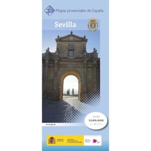 Prov.: Sevilla 1:200.000 9788441683570  CNIG Provinciekaarten Spanje  Landkaarten en wegenkaarten Sevilla & Cordoba