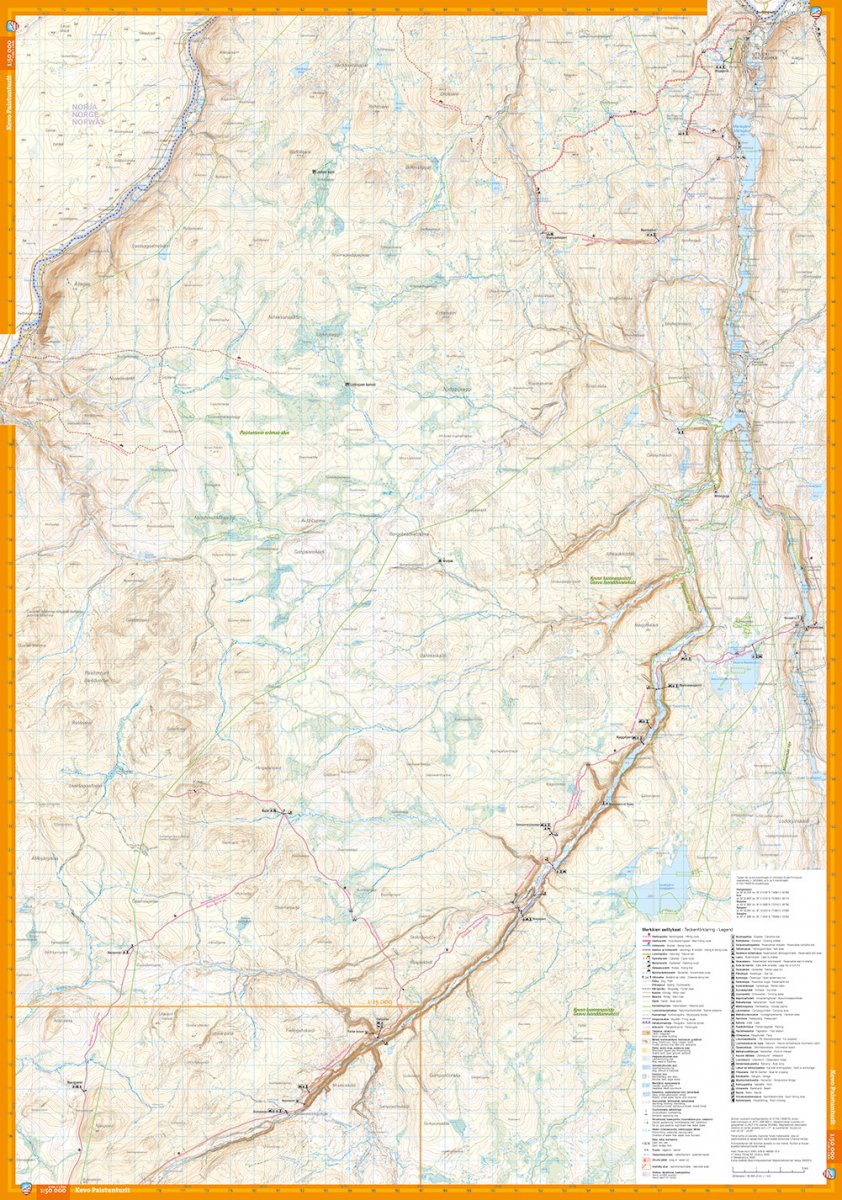 CAL-006 Kevo, Kuivi & Paistunturit 1:50.000 9789189880122 Calazo Calazo Fins Lapland Wandelkaarten Fins Lapland CAL-006 Kevo, Kuivi & Paistunturit 1:50.000 9789189880122 Calazo Calazo Fins Lapland Wandelkaarten Fins Lapland