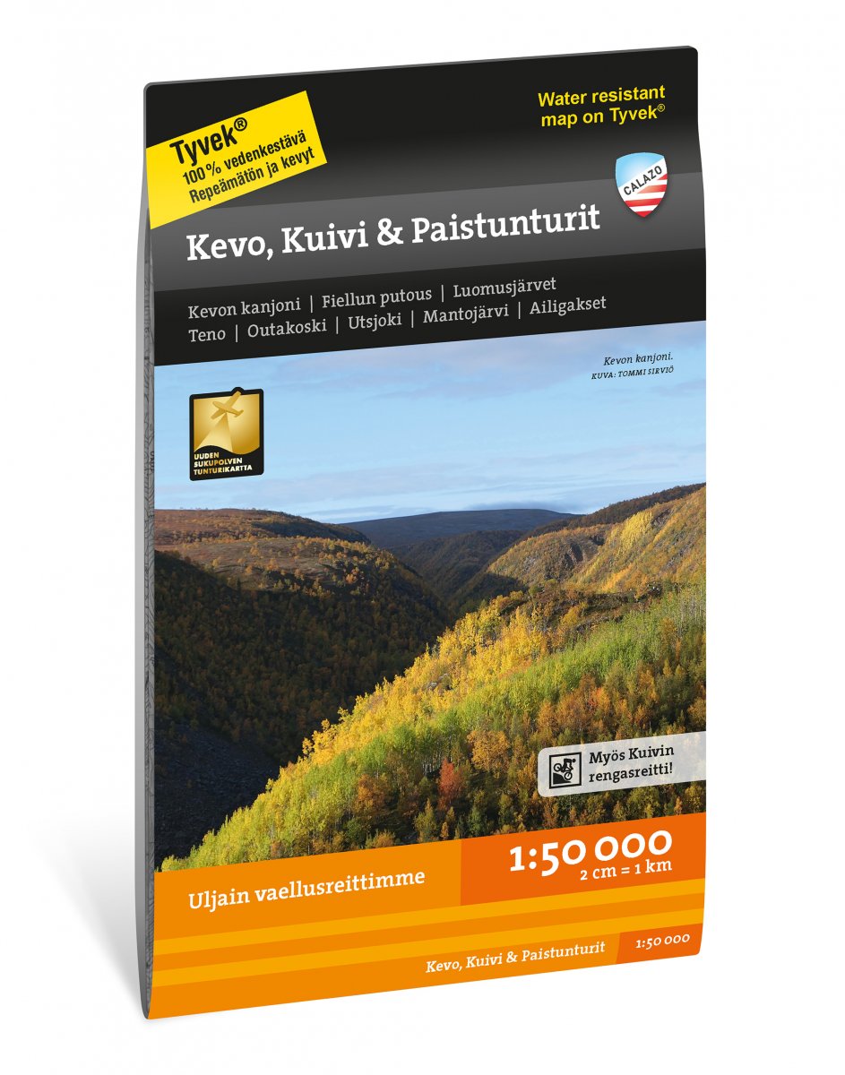 CAL-006 Kevo, Kuivi & Paistunturit 1:50.000 9789189880122 Calazo Calazo Fins Lapland Wandelkaarten Fins Lapland CAL-006 Kevo, Kuivi & Paistunturit 1:50.000 9789189880122 Calazo Calazo Fins Lapland Wandelkaarten Fins Lapland