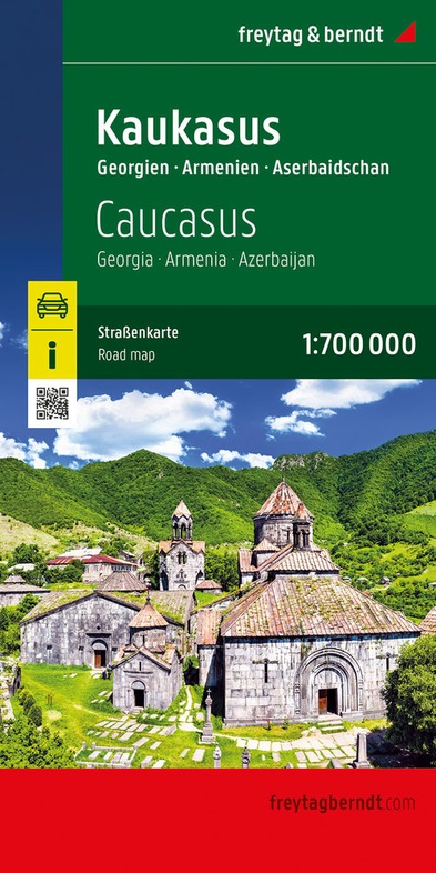 Georgie/ Armenie/ Azerbaidzjan | autokaart, wegenkaart 1:700.000 9783707924176 Freytag & Berndt Landkaarten en wegenkaarten Kaukasus Georgie/ Armenie/ Azerbaidzjan | autokaart, wegenkaart 1:700.000 9783707924176 Freytag & Berndt Landkaarten en wegenkaarten Kaukasus