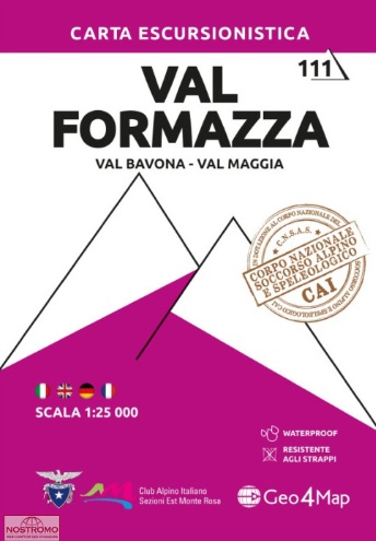 G4M-111 Val Formazza | wandelkaart 1:25.000 9788899606411 Geo4Map Wandelkaarten Turijn, Piemonte G4M-111 Val Formazza | wandelkaart 1:25.000 9788899606411 Geo4Map Wandelkaarten Turijn, Piemonte