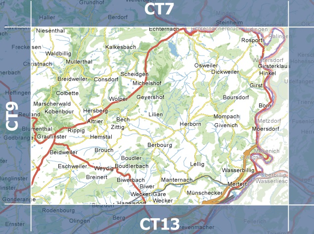 CT10 Echternach | Topografische kaart 1:20.000 5425013068277 Le Gouvernement du Grand-Duché Topografische Kaart Luxemburg Wandelkaarten Luxemburg CT10 Echternach | Topografische kaart 1:20.000 5425013068277 Le Gouvernement du Grand-Duché Topografische Kaart Luxemburg Wandelkaarten Luxemburg