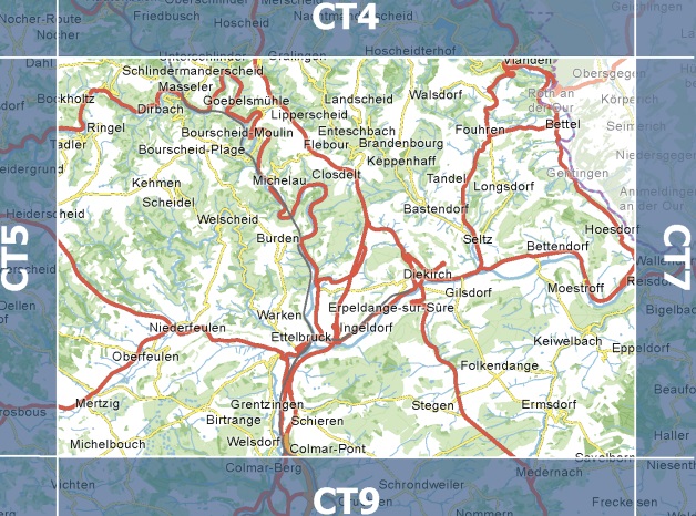 CT06 Ettelbruck | Topografische kaart 1:20.000 5425013068321 Le Gouvernement du Grand-Duché Topografische Kaart Luxemburg Wandelkaarten Luxemburg CT06 Ettelbruck | Topografische kaart 1:20.000 5425013068321 Le Gouvernement du Grand-Duché Topografische Kaart Luxemburg Wandelkaarten Luxemburg