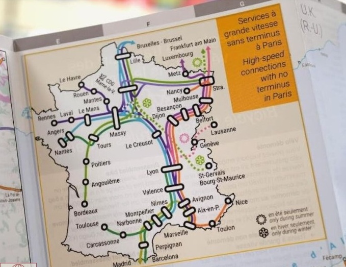 Spoorwegenkaart Frankrijk 9782959394430 CartoTrain Landkaarten en wegenkaarten, Treingidsen en verhalen Frankrijk Spoorwegenkaart Frankrijk 9782959394430 CartoTrain Landkaarten en wegenkaarten, Treingidsen en verhalen Frankrijk