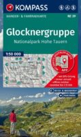 Kompass wandelkaart KP-39  Glocknergruppe, NP Hohe Tauern 9783991542919  Kompass Wandelkaarten Kompass Oostenrijk  Wandelkaarten Salzburger Land & Stiermarken