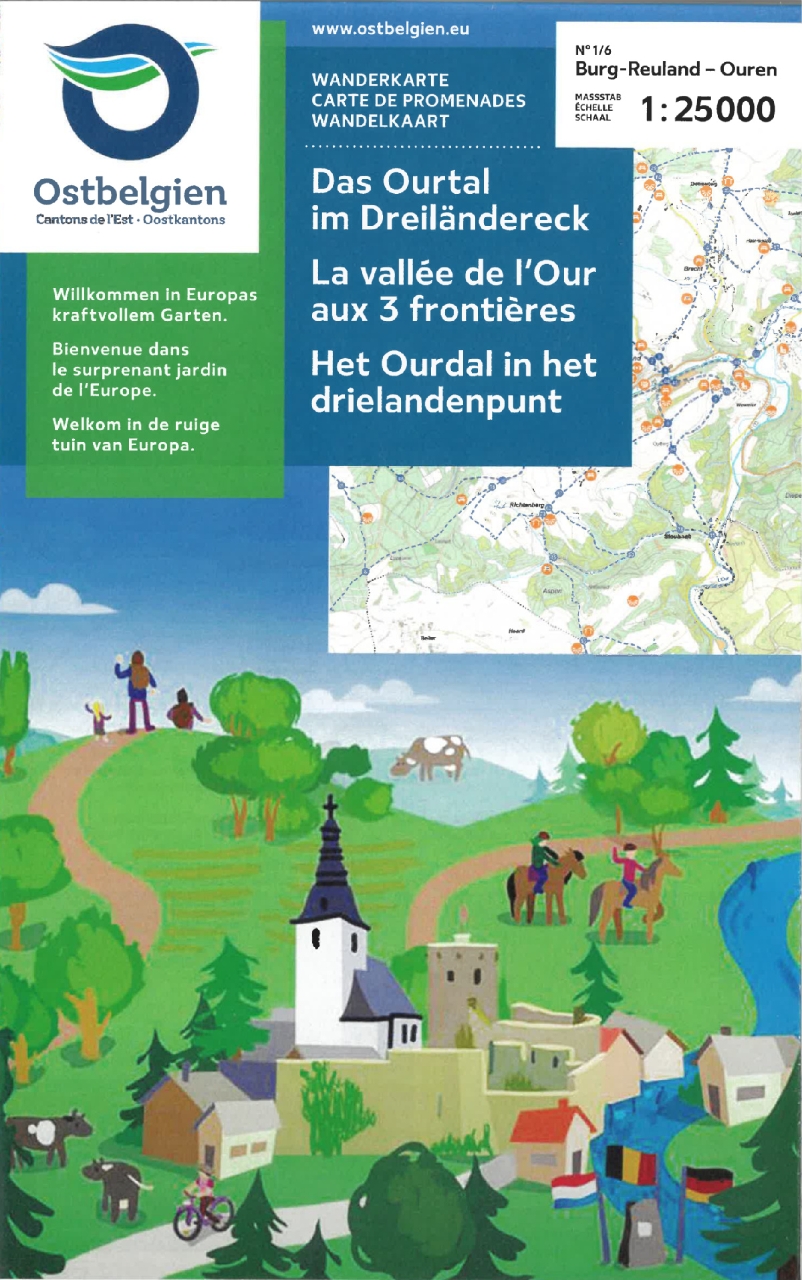 Oostkantons WK-1 wandelkaart Das Ourtal 1:25.000 9789462356825 NGI / VVV NGI / VVV wandelkaarten Wandelkaarten Wallonië (Ardennen) Oostkantons WK-1 wandelkaart Das Ourtal 1:25.000 9789462356825 NGI / VVV NGI / VVV wandelkaarten Wandelkaarten Wallonië (Ardennen)