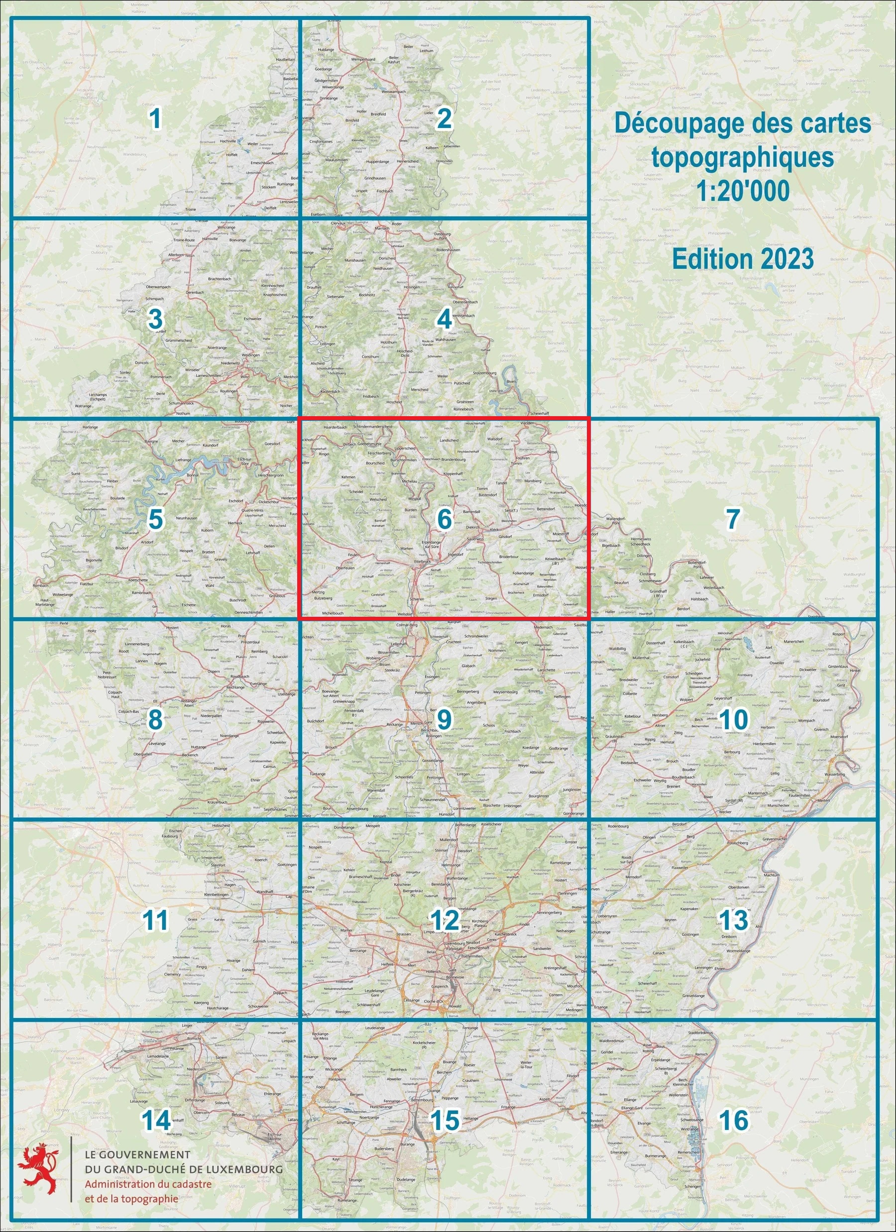 CT06 Ettelbruck | Topografische kaart 1:20.000 5425013068321 Le Gouvernement du Grand-Duché Topografische Kaart Luxemburg Wandelkaarten Luxemburg CT06 Ettelbruck | Topografische kaart 1:20.000 5425013068321 Le Gouvernement du Grand-Duché Topografische Kaart Luxemburg Wandelkaarten Luxemburg