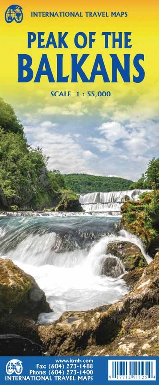 ITM wandelkaart Peaks of the Balkan 1:55.000 | wegenkaart Balkan 1:2.750.000 9781771291125 International Travel Maps Landkaarten en wegenkaarten, Wandelkaarten Westelijke Balkan ITM wandelkaart Peaks of the Balkan 1:55.000 | wegenkaart Balkan 1:2.750.000 9781771291125 International Travel Maps Landkaarten en wegenkaarten, Wandelkaarten Westelijke Balkan
