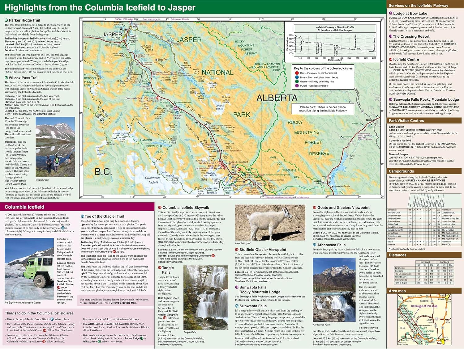 Icefields Parkway | wegenkaart 1:400.000 9781990161186 Gem Trek Publishing Wandelkaarten Canada Landkaarten en wegenkaarten Canadese Rocky Mountains Icefields Parkway | wegenkaart 1:400.000 9781990161186 Gem Trek Publishing Wandelkaarten Canada Landkaarten en wegenkaarten Canadese Rocky Mountains