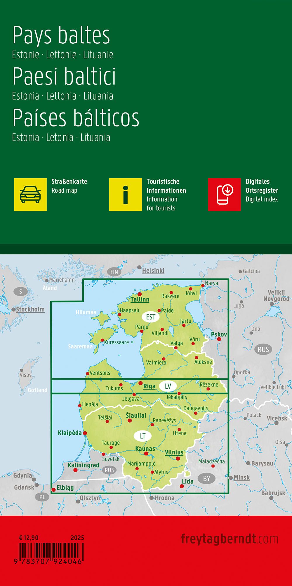 Baltische Staten | autokaart, wegenkaart 1:400.000 9783707924046 Freytag & Berndt Landkaarten en wegenkaarten Baltische Staten en Kaliningrad Baltische Staten | autokaart, wegenkaart 1:400.000 9783707924046 Freytag & Berndt Landkaarten en wegenkaarten Baltische Staten en Kaliningrad