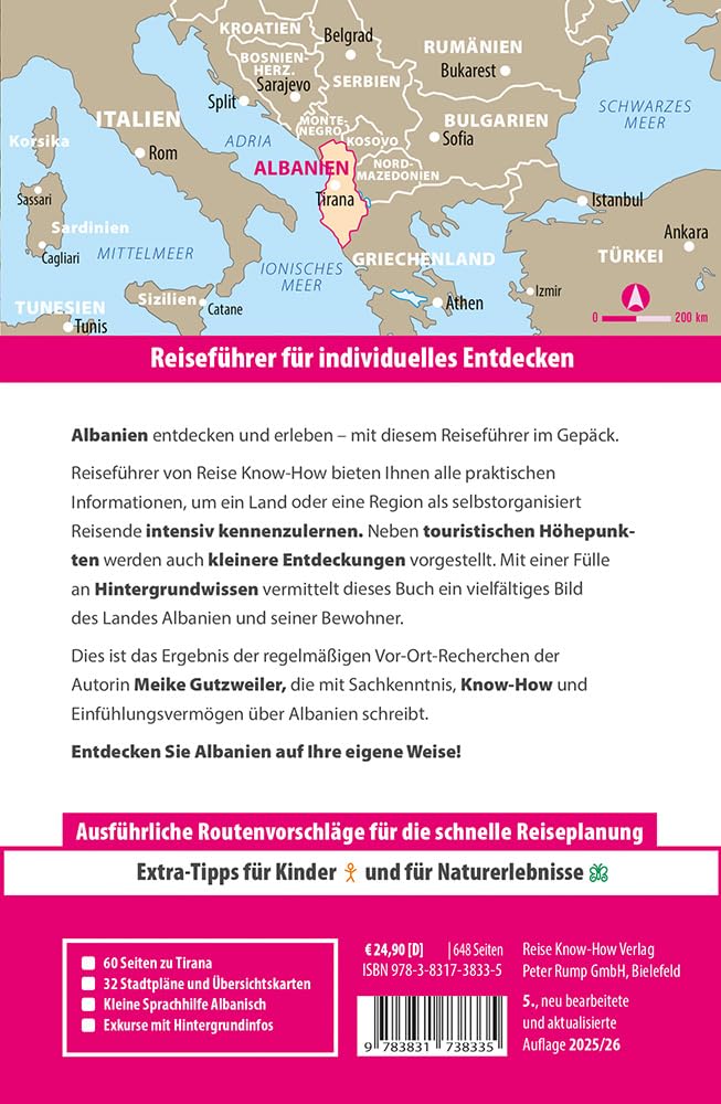 Albanien | reisgids Albanië 9783831738335 Reise Know-How Verlag Reisgidsen Albanië Albanien | reisgids Albanië 9783831738335 Reise Know-How Verlag Reisgidsen Albanië