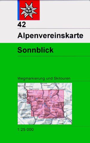 Alpenverein wandelkaart AV-42 Sonnblick 1:25.000 [2013] 9783990661024  AlpenVerein Alpenvereinskarten  Wandelkaarten Salzburger Land & Stiermarken