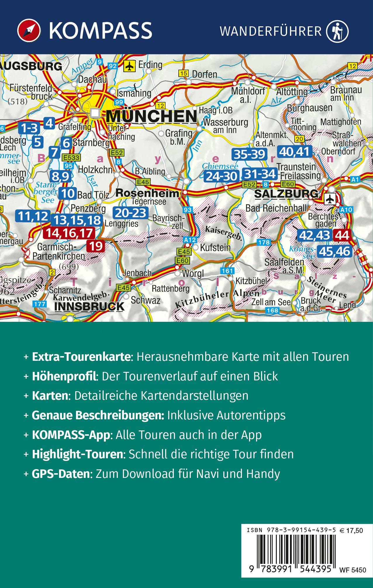 Kompass wandelgids Bayerische Voralpenseen KP-5450 9783991544395 Kompass Kompass Wanderführer Wandelgidsen Beierse Alpen Kompass wandelgids Bayerische Voralpenseen KP-5450 9783991544395 Kompass Kompass Wanderführer Wandelgidsen Beierse Alpen