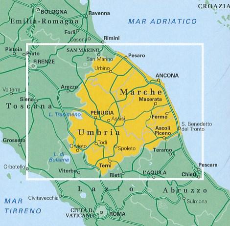 TCI-08 Umbria / Marche (Umbrië / De Marken) 1:200.000 9788836583256 TCI Italië Wegenkaarten Landkaarten en wegenkaarten De Marken, Umbrië TCI-08 Umbria / Marche (Umbrië / De Marken) 1:200.000 9788836583256 TCI Italië Wegenkaarten Landkaarten en wegenkaarten De Marken, Umbrië