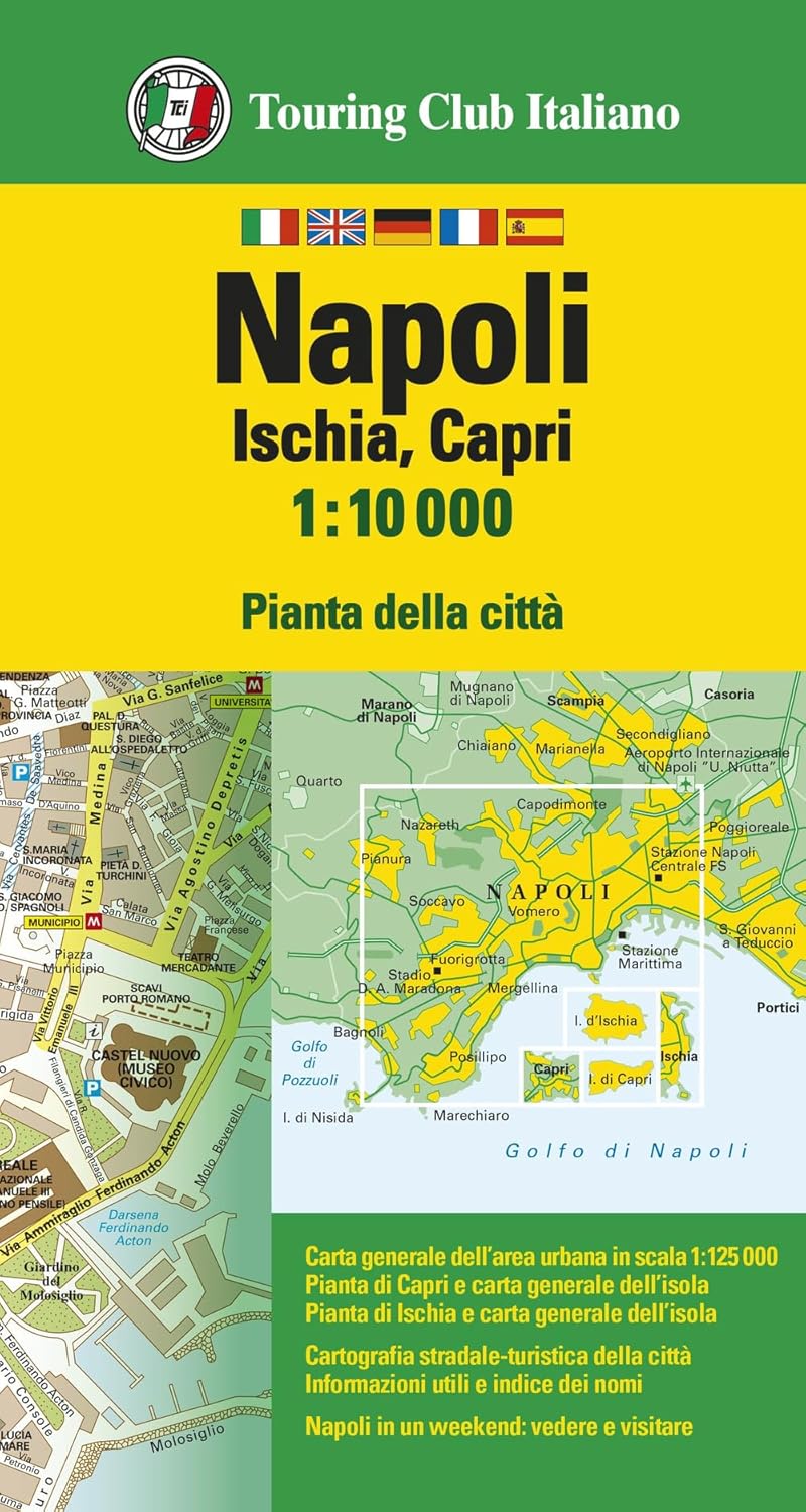 Napels 1:10.000 Napoli 9788836583355 TCI TCI Stadsplattegronden Stadsplattegronden Napels, Amalfi, Cilento, Campanië Napels 1:10.000 Napoli 9788836583355 TCI TCI Stadsplattegronden Stadsplattegronden Napels, Amalfi, Cilento, Campanië