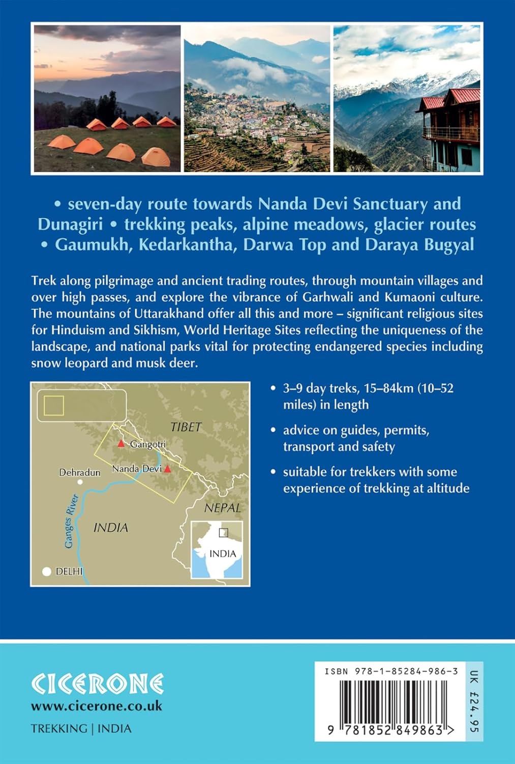 Indian Himalayas, Trekking in | wandelgids 9781852849863 Cicerone Press Wandelgidsen Indiase Himalaya Indian Himalayas, Trekking in | wandelgids 9781852849863 Cicerone Press Wandelgidsen Indiase Himalaya