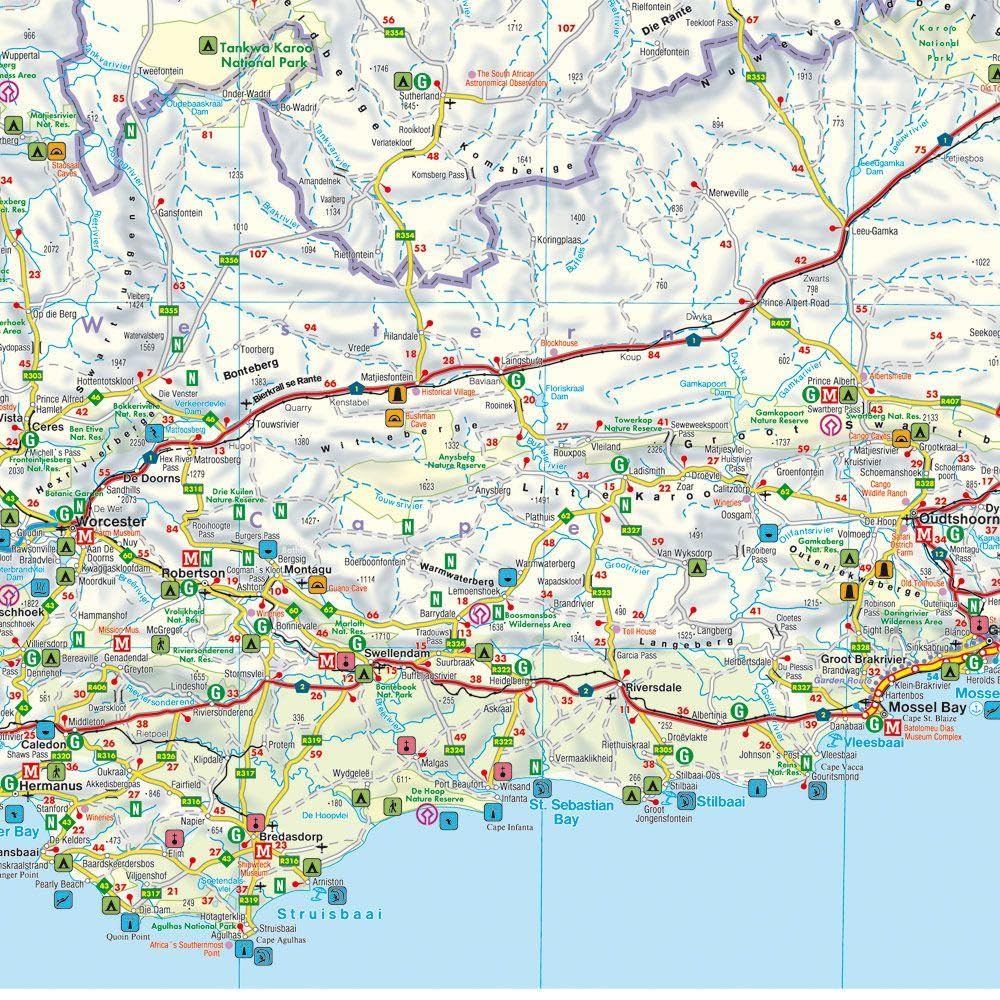 Zuid-Afrika | wegenkaart 1:1.500.000 9783707923247 Freytag & Berndt Landkaarten en wegenkaarten Zuid-Afrika | wegenkaart 1:1.500.000 9783707923247 Freytag & Berndt Landkaarten en wegenkaarten