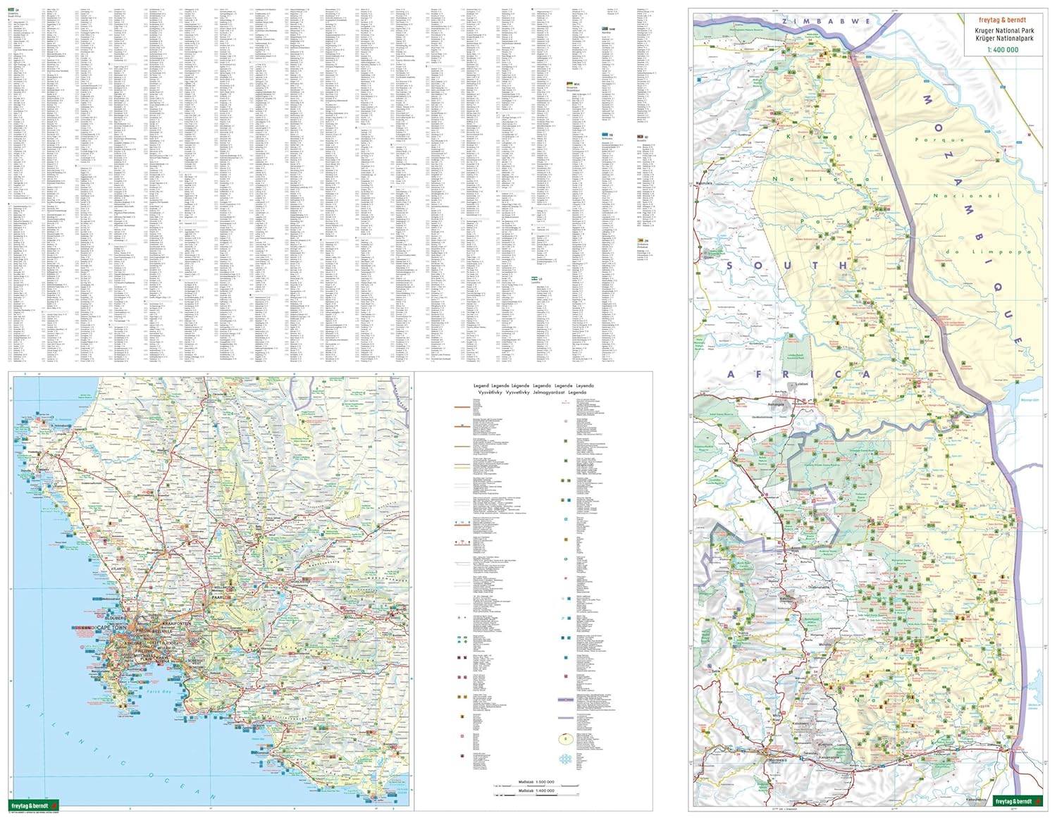Zuid-Afrika | wegenkaart 1:1.500.000 9783707923247 Freytag & Berndt Landkaarten en wegenkaarten Zuid-Afrika | wegenkaart 1:1.500.000 9783707923247 Freytag & Berndt Landkaarten en wegenkaarten