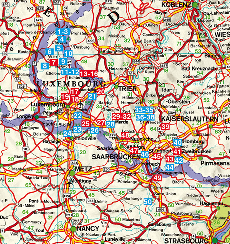 wandelgids Saarland, Luxemburg Rother Wanderführer 9783763346417 Bergverlag Rother RWG Wandelgidsen Luxemburg, Saarland, Hunsrück wandelgids Saarland, Luxemburg Rother Wanderführer 9783763346417 Bergverlag Rother RWG Wandelgidsen Luxemburg, Saarland, Hunsrück