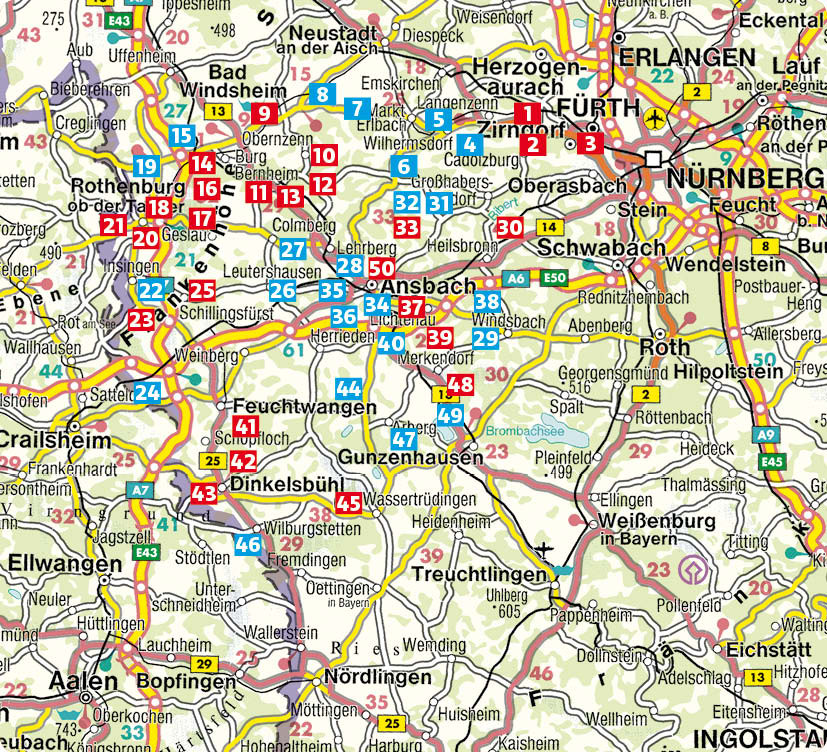 wandelgids Romantisches Franken 9783763348824 Bergverlag Rother RWG Wandelgidsen Franken, Nürnberg, Altmühltal wandelgids Romantisches Franken 9783763348824 Bergverlag Rother RWG Wandelgidsen Franken, Nürnberg, Altmühltal