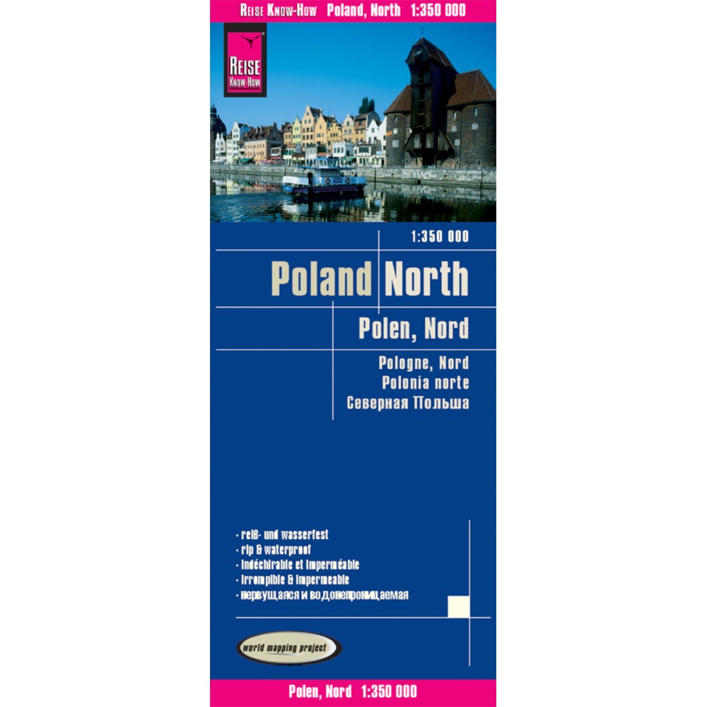 Polen, Noord- | landkaart, wegenkaart 1:350.000 978383174869 Reise Know-How Verlag WMP, World Mapping Project Landkaarten en wegenkaarten Gdansk, Poolse Oostzeekust & achterland, Noordoost-Polen met Mazurië Polen, Noord- | landkaart, wegenkaart 1:350.000 978383174869 Reise Know-How Verlag WMP, World Mapping Project Landkaarten en wegenkaarten Gdansk, Poolse Oostzeekust & achterland, Noordoost-Polen met Mazurië