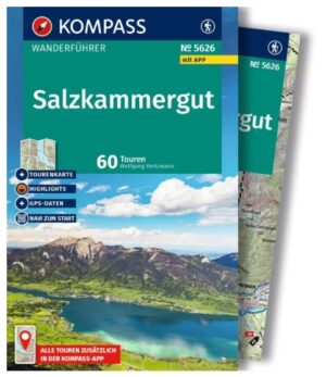 Kompass Salzkammergut | wandelgids KP-5626 9783991544326  Kompass Kompass Oostenrijk  Wandelgidsen Salzburger Land & Stiermarken