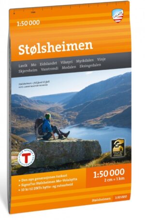 Stølsheimen - wandelkaart 1:50.000 9789189880207  Calazo Calazo Denemarken  Wandelkaarten Zuid-Noorwegen