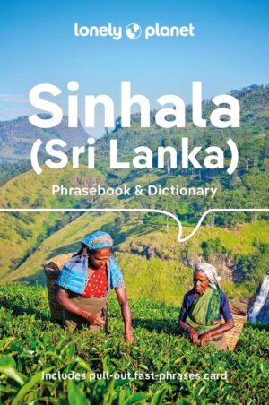 Sri Lanka Sinhala Lonely Planet phrasebook 9781786570840  Lonely Planet Phrasebooks  Taalgidsen en Woordenboeken Sri Lanka