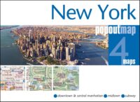 New York pop out map | stadsplattegrondje in zakformaat 9781914515972  Grantham Book Services PopOut Maps  Stadsplattegronden New York, Pennsylvania, Washington DC