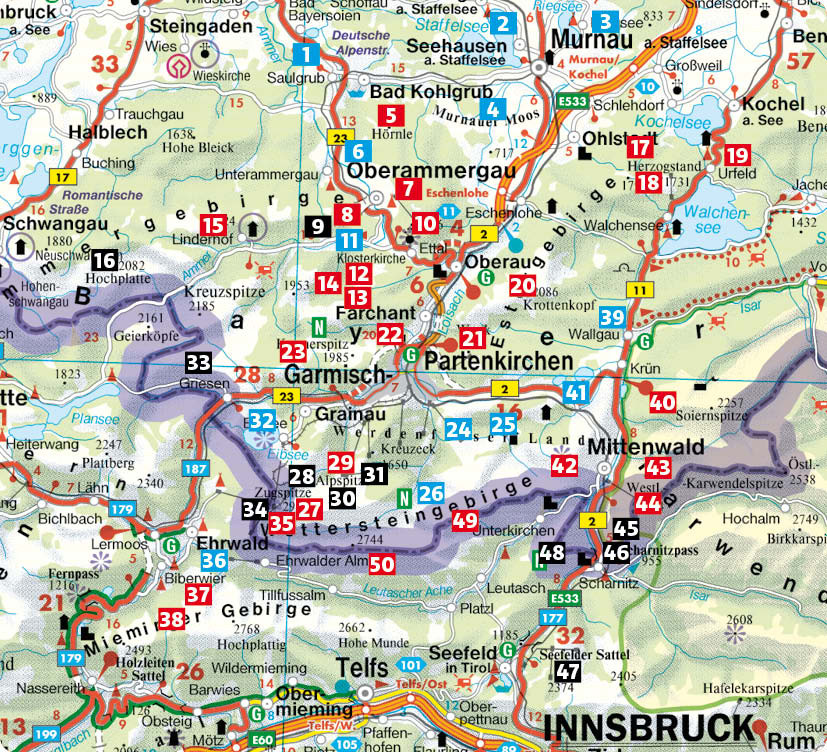 wandelgids Zugspitze Rother Wanderführer 9783763314447 Bergverlag Rother RWG Wandelgidsen Beierse Alpen wandelgids Zugspitze Rother Wanderführer 9783763314447 Bergverlag Rother RWG Wandelgidsen Beierse Alpen