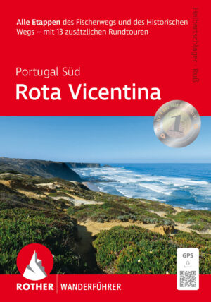 wandelgids Rota Vicentina Rother Wanderführer 9783763314621  Bergverlag Rother RWG  Meerdaagse wandelroutes, Wandelgidsen Zuid-Portugal, Algarve