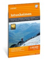 CAL-081  Jotunheimen wandelkaart 1:50.000 9789188779625  Calazo Calazo Noorwegen midden  Wandelkaarten Midden-Noorwegen