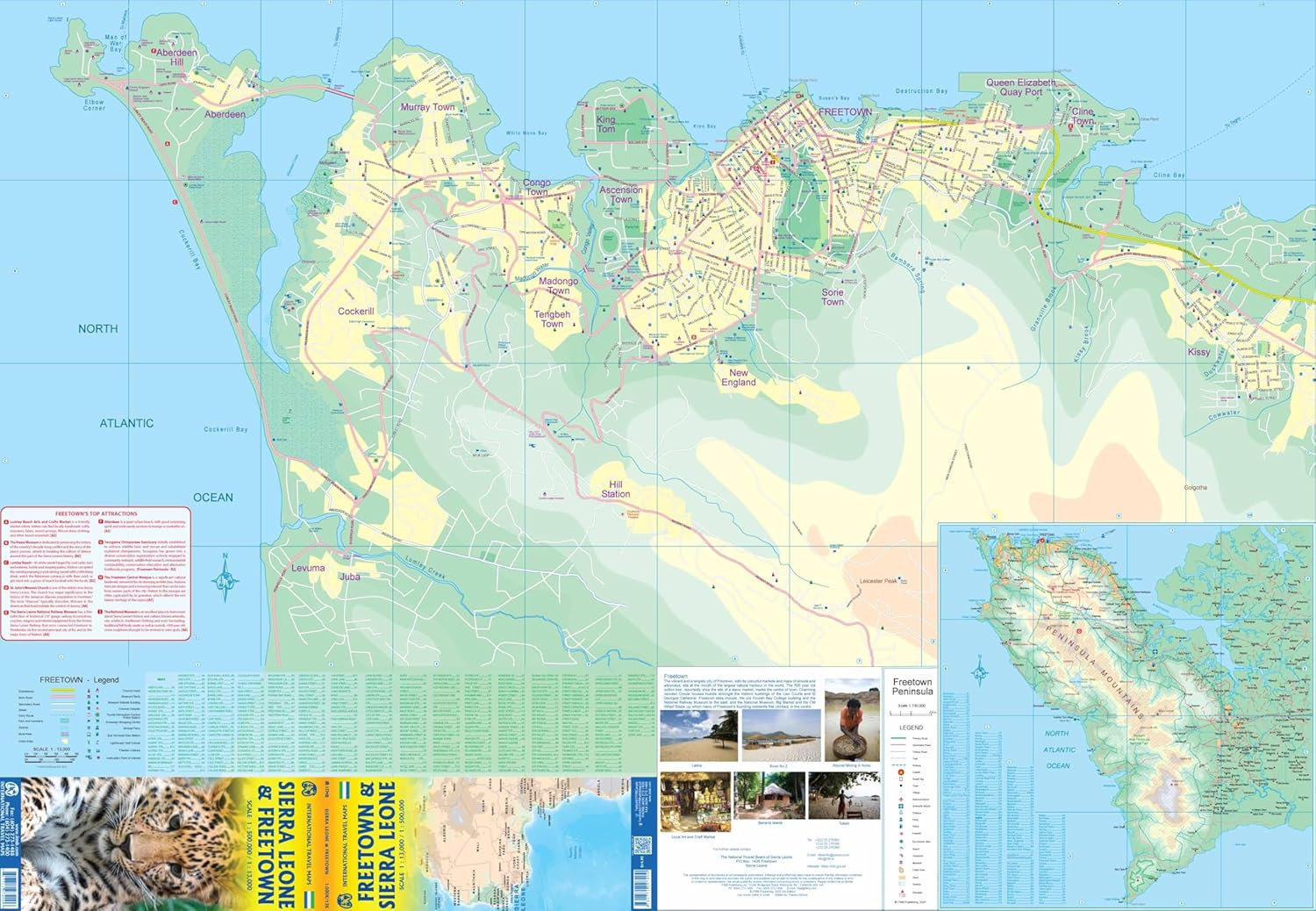 ITM Sierra Leone | landkaart, autokaart 1:500.000 9781771297400 International Travel Maps Landkaarten en wegenkaarten Guinee-Bissau, Guinee, Sierra Leone, Liberia ITM Sierra Leone | landkaart, autokaart 1:500.000 9781771297400 International Travel Maps Landkaarten en wegenkaarten Guinee-Bissau, Guinee, Sierra Leone, Liberia
