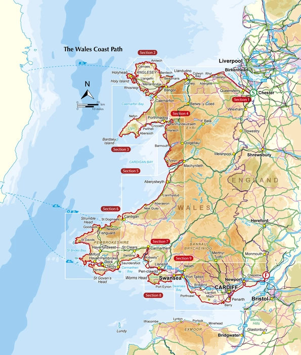 Wales coast path | wandelgids 9781786312464 Cicerone Press Wandelgidsen Wales Wales coast path | wandelgids 9781786312464 Cicerone Press Wandelgidsen Wales